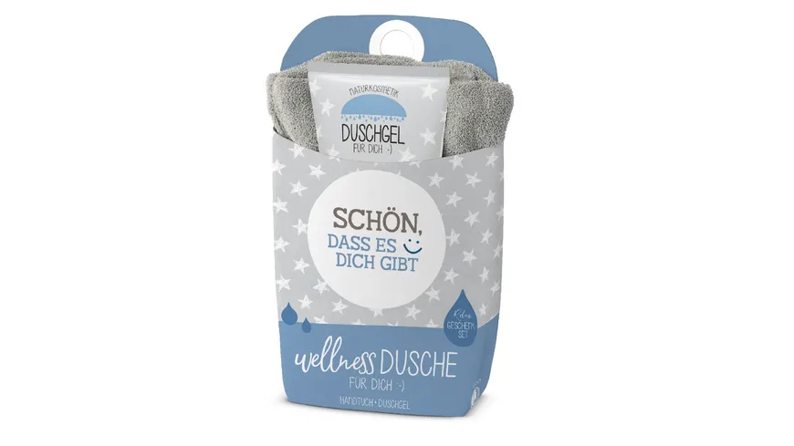 Geschenk für Dich Wellness Set Sterne Schön, dass es dich gibt