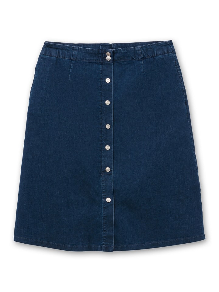 sheego Jeansrock in blue Denim günstig kaufen