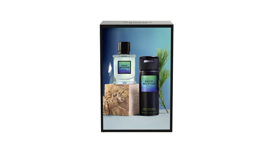 DAVID BECKHAM True Instinct Eau de Parfum + Deodorant Spray Geschenkpackung