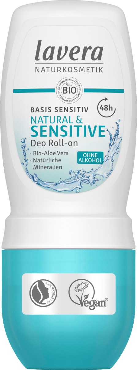 Deo Roll-on Natural & Sensitive, 50 ml