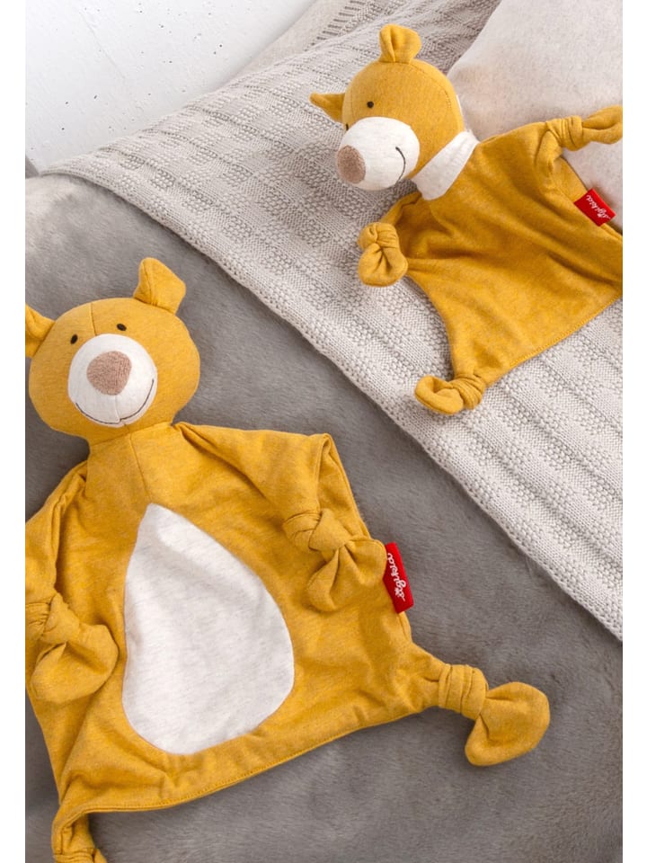Sigikid Mini-Schnuffeltuch Bär in gelb günstig kaufen onesize