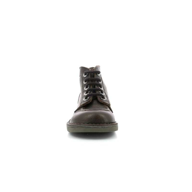 Bottillons cuir Kick Col