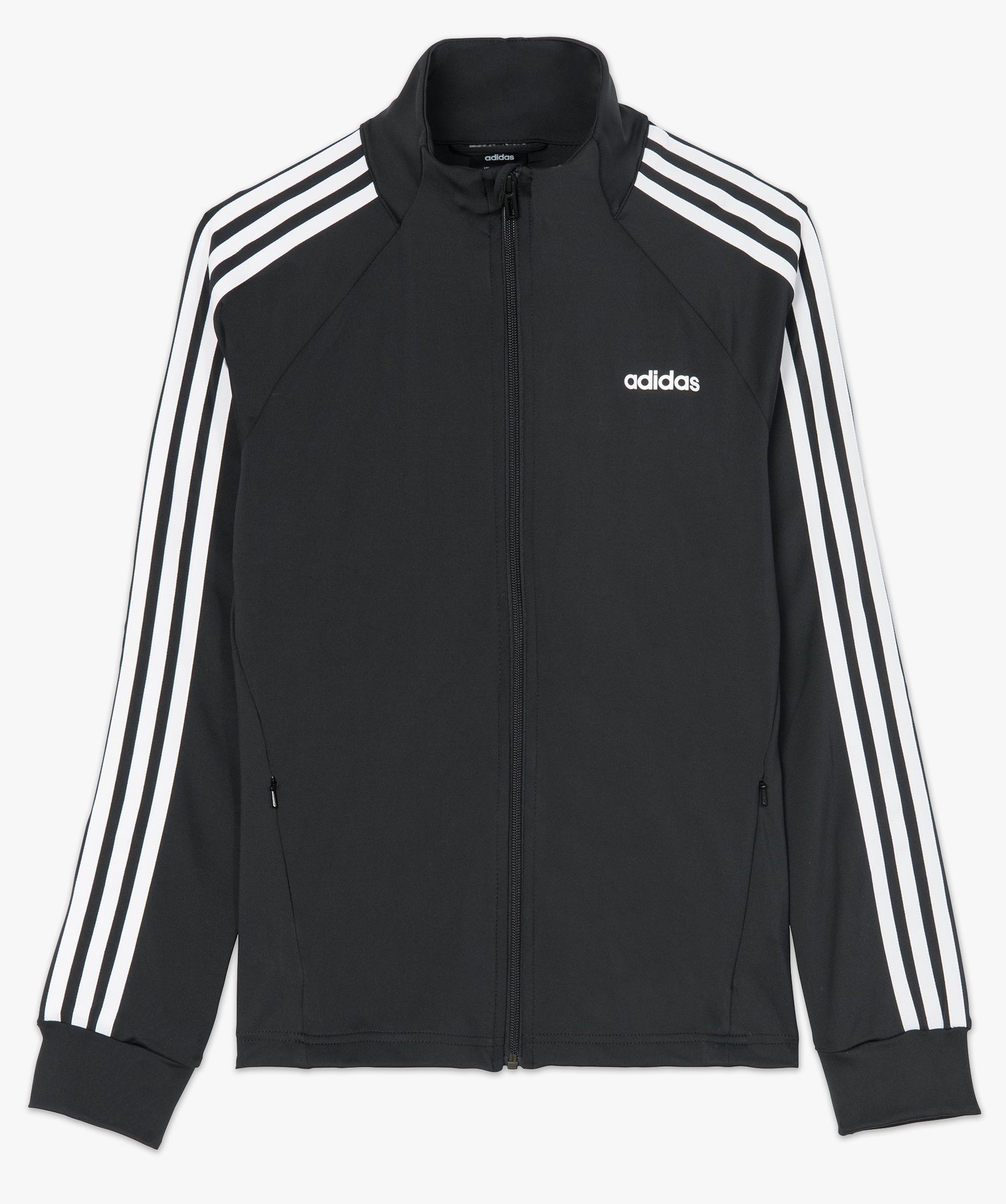 Sweat femme avec fermeture zippée - Adidas noir | GEMO