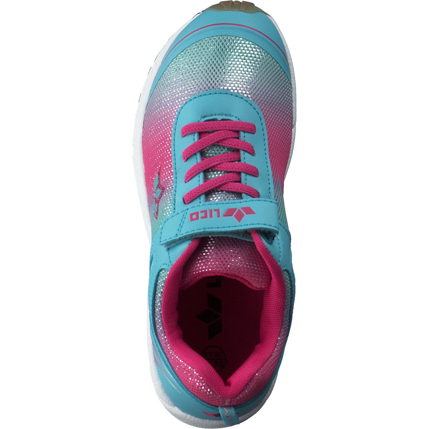Geka Barney VS W, Sneakers Low, Kinder, Türkis (Pink)