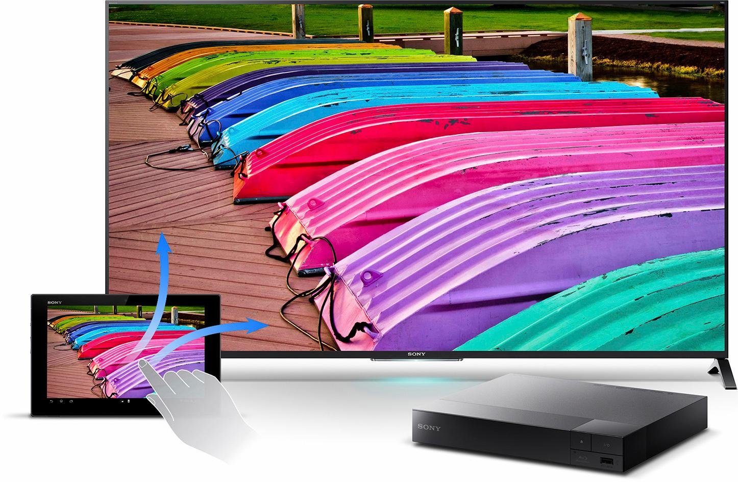 Sony BDP-S6700 Blu-ray-Player (4k Ultra HD, LAN (Ethernet), Miracast (Wi-Fi Alliance), WLAN, 3D-fähig, 4K Upscaling, Full HD)