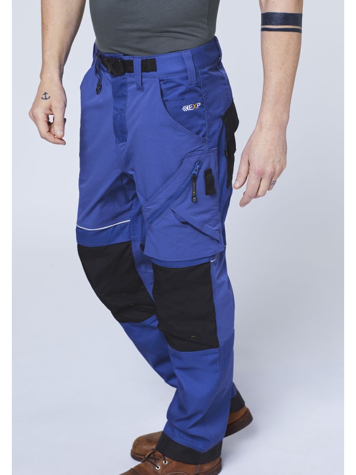 Expand Arbeitshose in Blau günstig kaufen