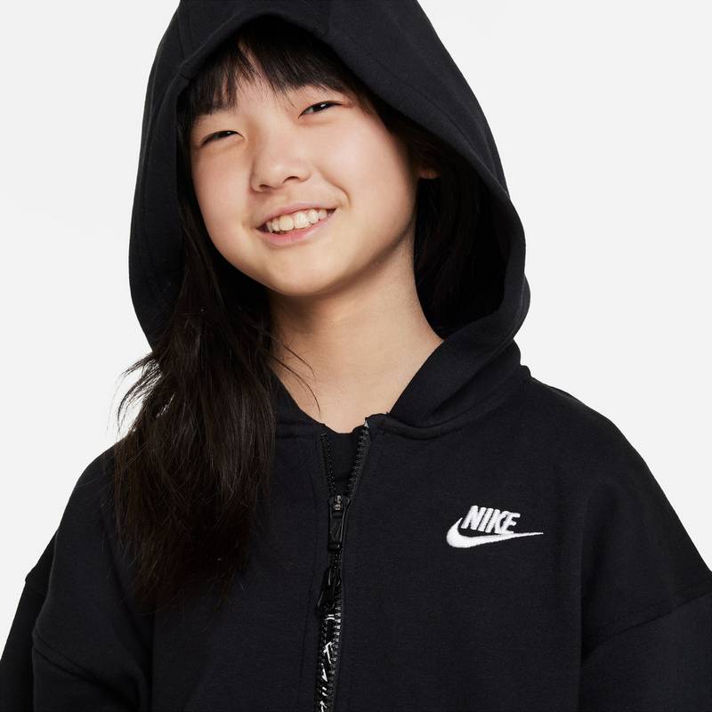 Nike NSW CLUB FLEECE Sweatjacke Mädchen