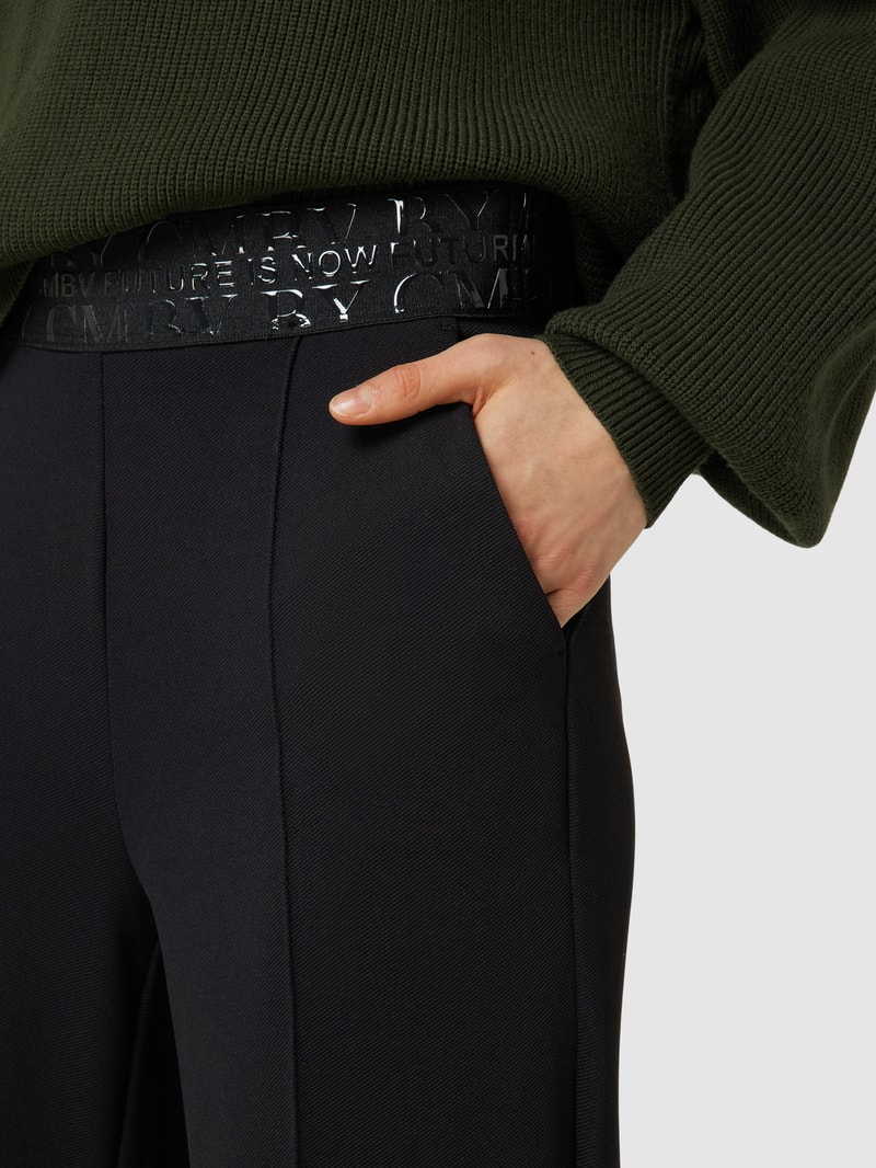 Regular Fit Hose in verkürzter Passform Modell 'CAMERON' in black