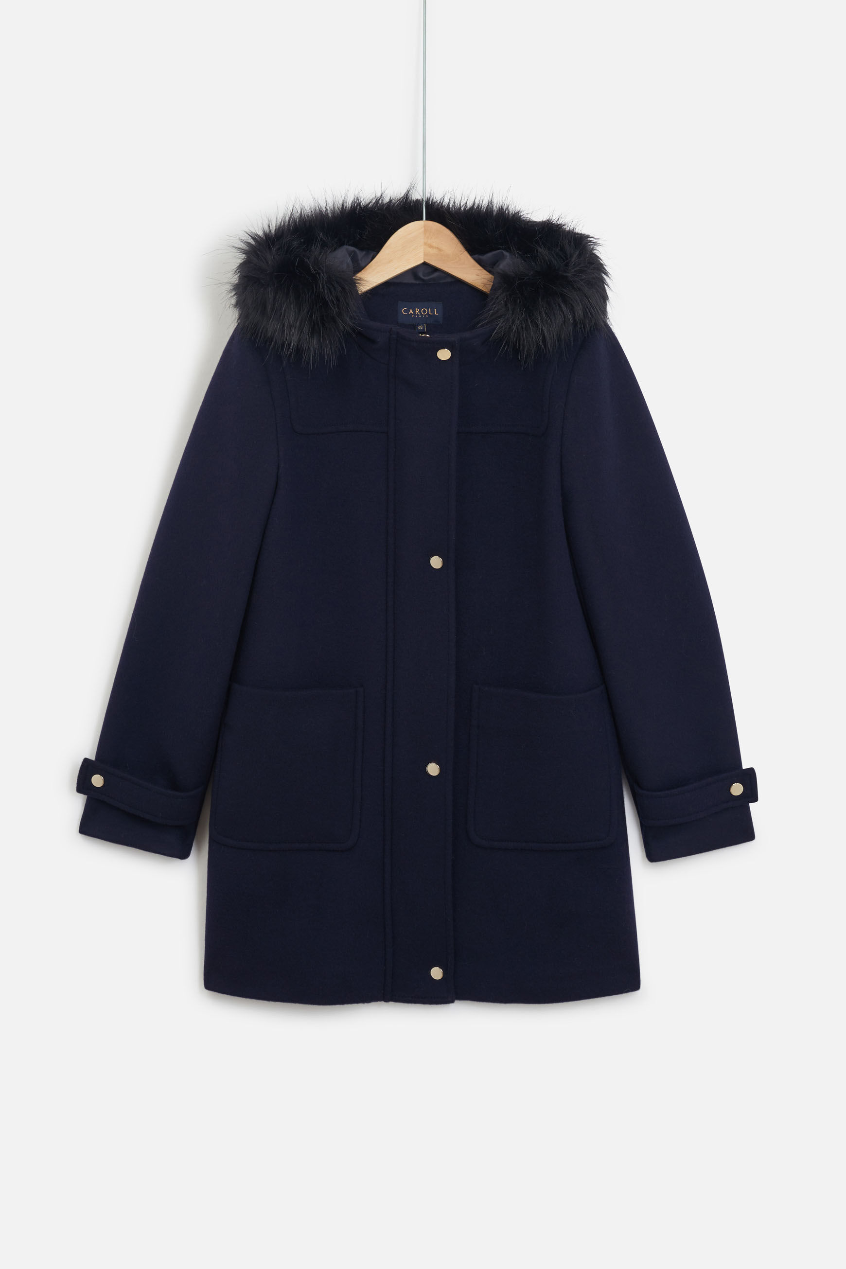 manteau orlando bleu marine femme