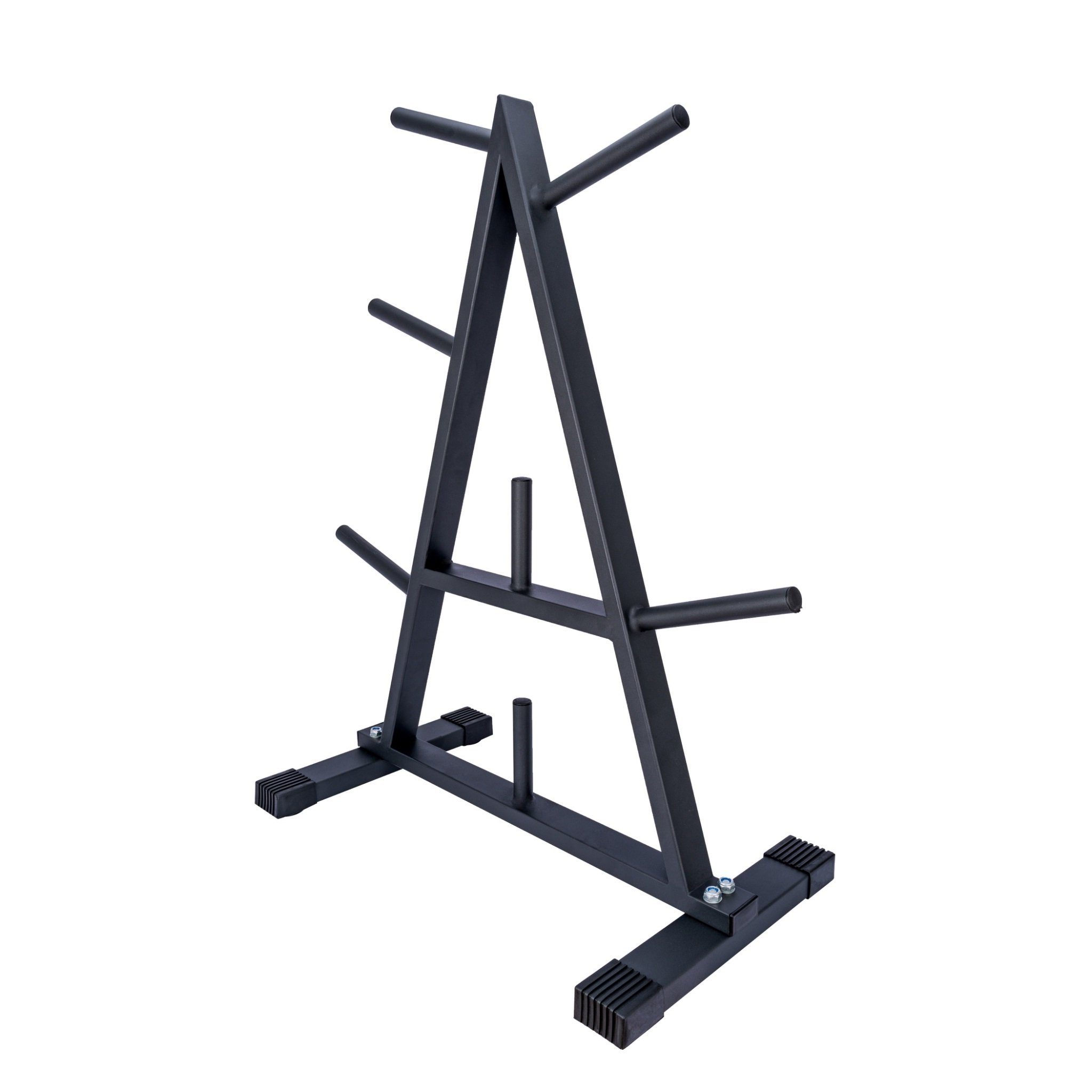 Zoomyo Gewichteplatten Hantelscheibenständer,bis 200kg tragfähiger Ständer für Hantelscheiben, (mounting material is included), Hantelscheiben jeder Größe
