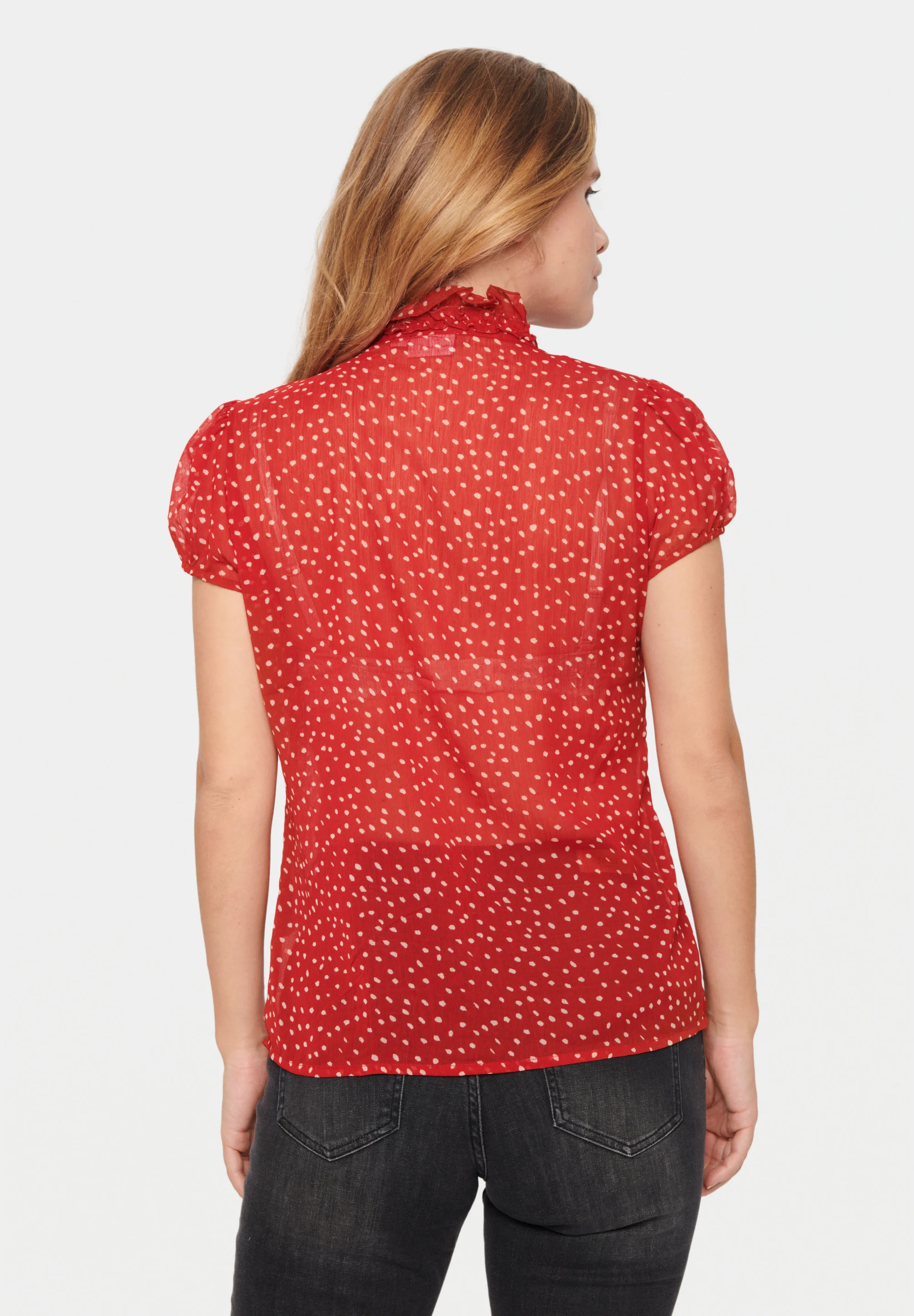 Saint Tropez LILLYSZ DREA DOT PRINT - Camisa
