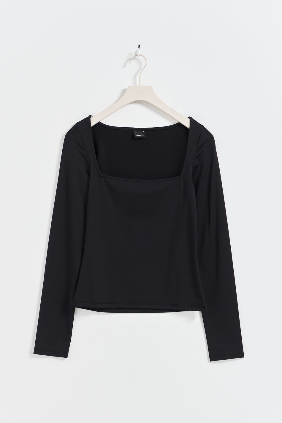 Micro square neck top