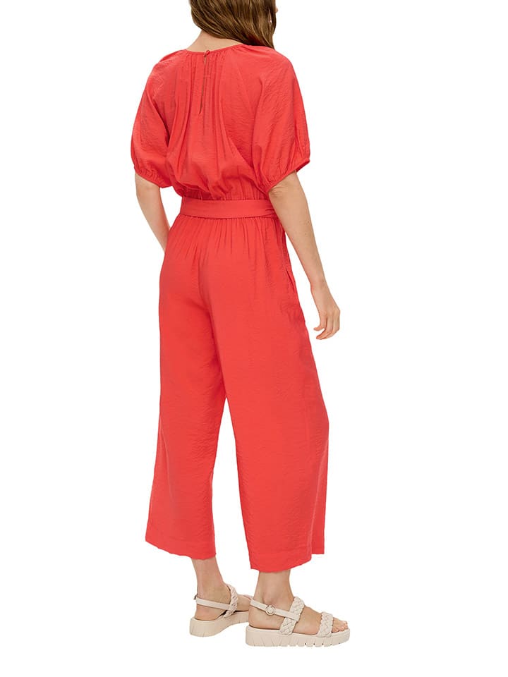 S.OLIVER RED LABEL Jumpsuit in Rot günstig kaufen