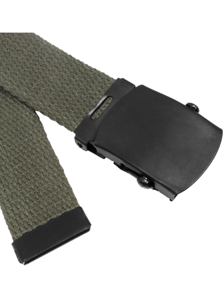Normani Outdoor Sports Gürtel mit Metallverschluss in Oliv günstig kaufen 120 cm