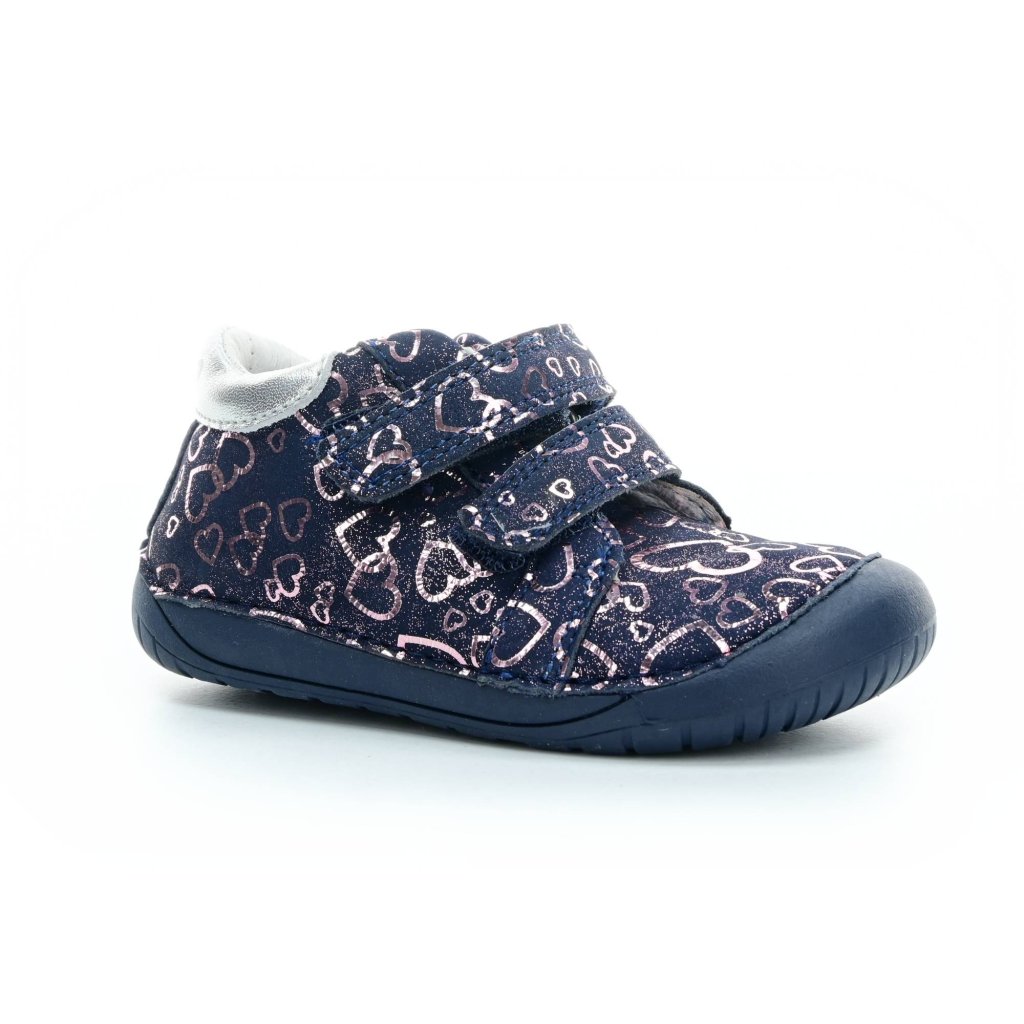 D.D.Step S070-393 blaue Barfuß-Stiefeletten