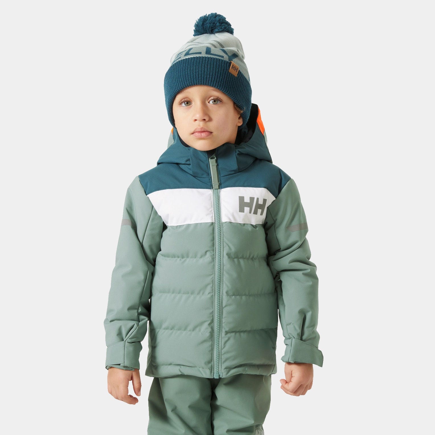 Kids’ Vertical Insulated Ski Jacket