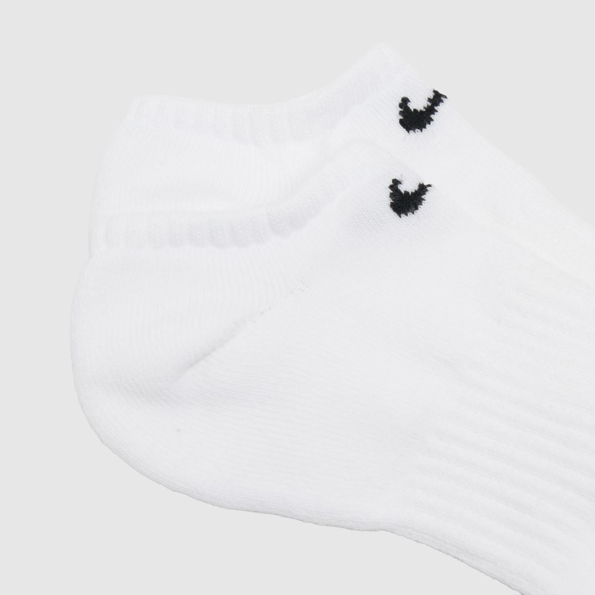 Nike vita och svarta no show-strumpor 3-pack