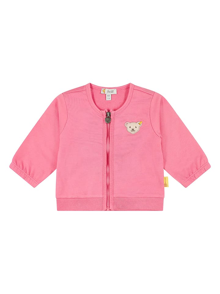 Steiff Sweatjacke in Pink günstig kaufen