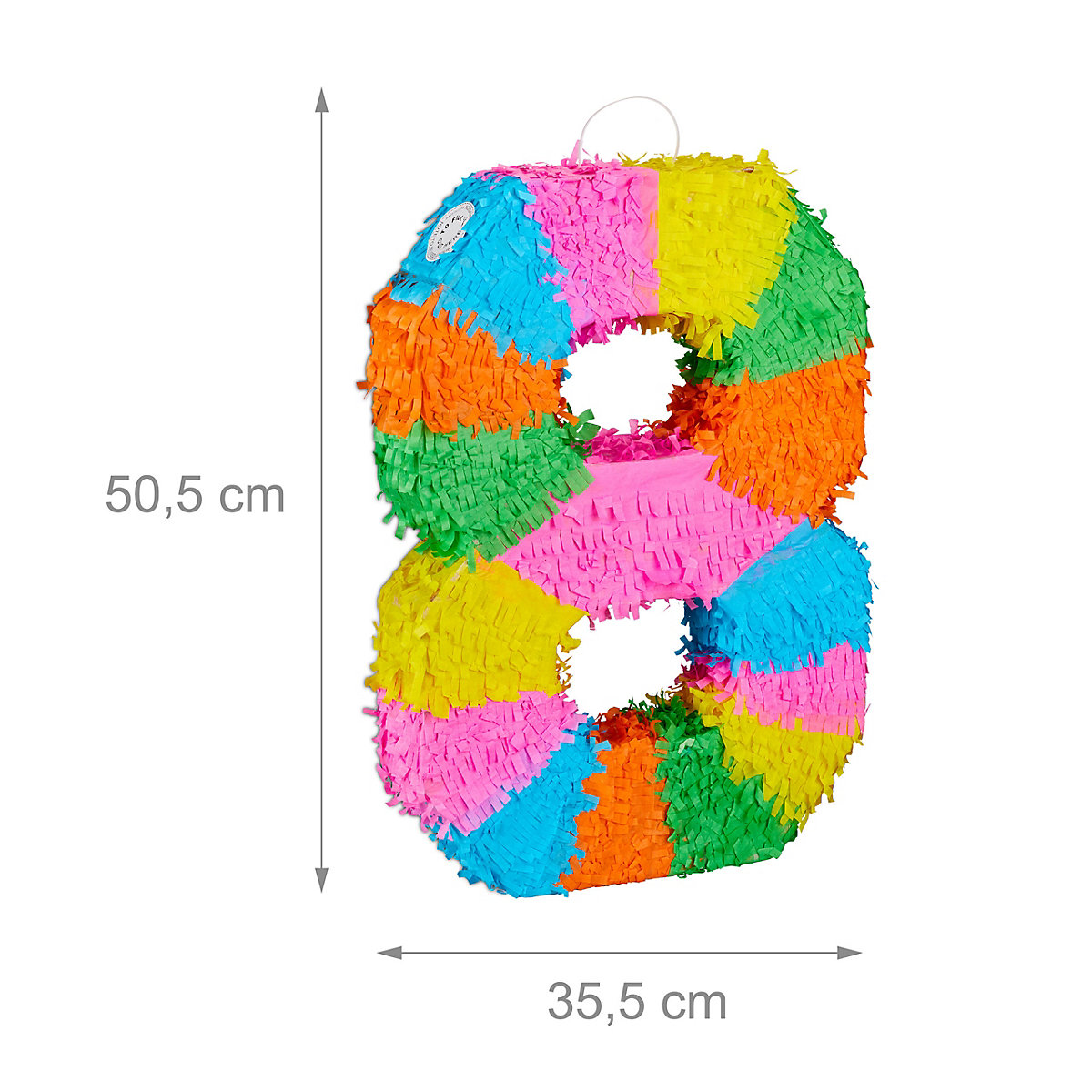 4-tlg. Pinata Set