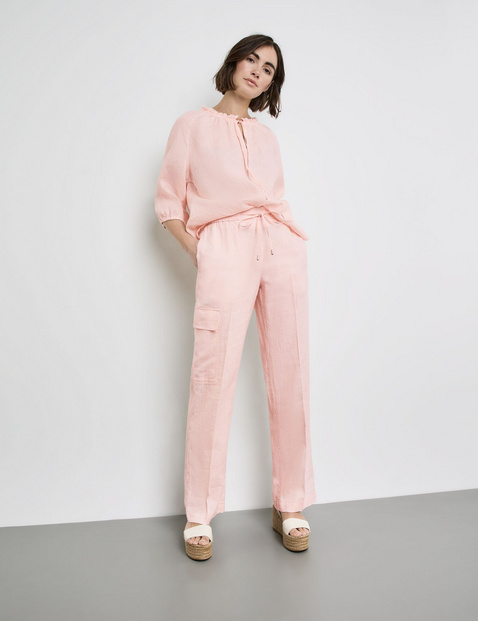 Leinenhose MIR꞉JA WIDE LEG