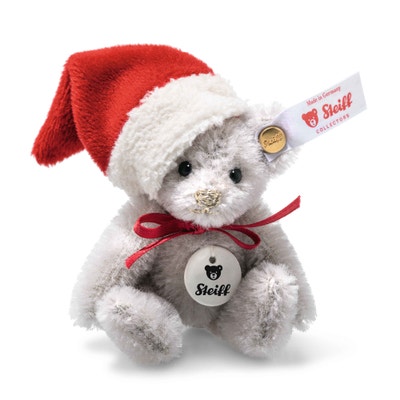 Chris Teddybär, 8 cm, hellgrau