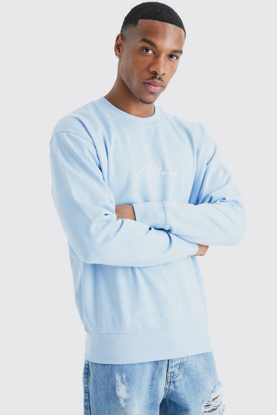 Oversize Basic Man Sweatshirt