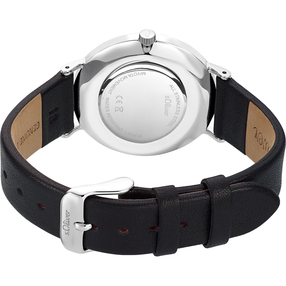 s.Oliver Montre pour femme Acier inoxydable Montre
