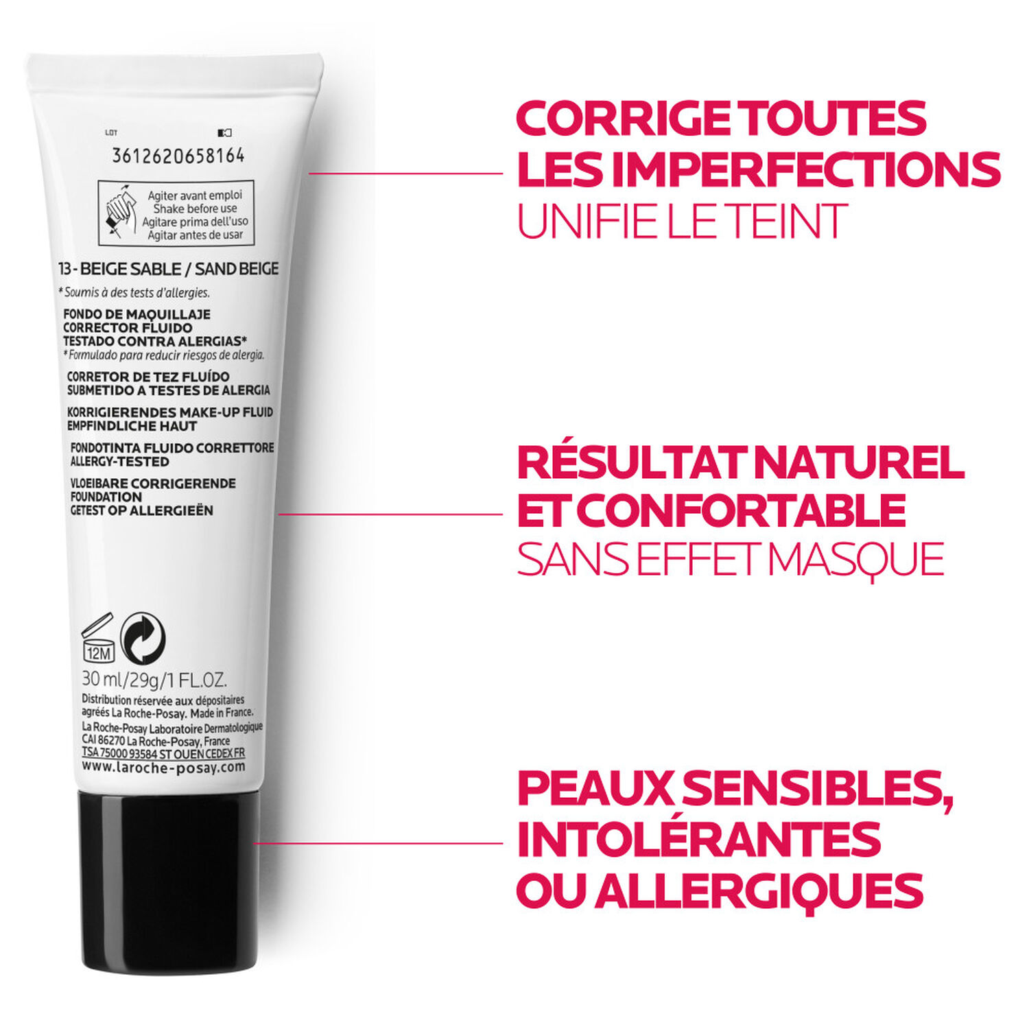 la roche-posay Toleriane SPF25 Correcteur de Teint Fluide 30 ml