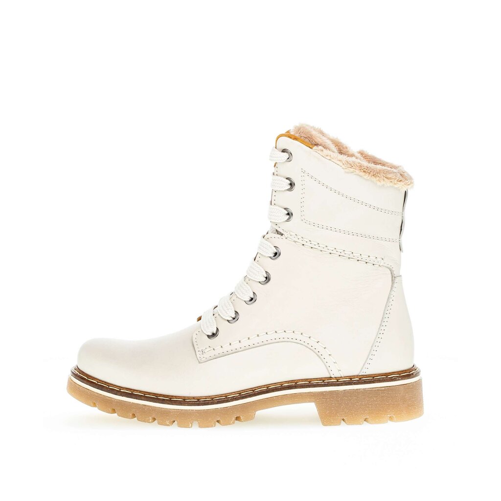 Gabor fashion Schnürstiefelette beige