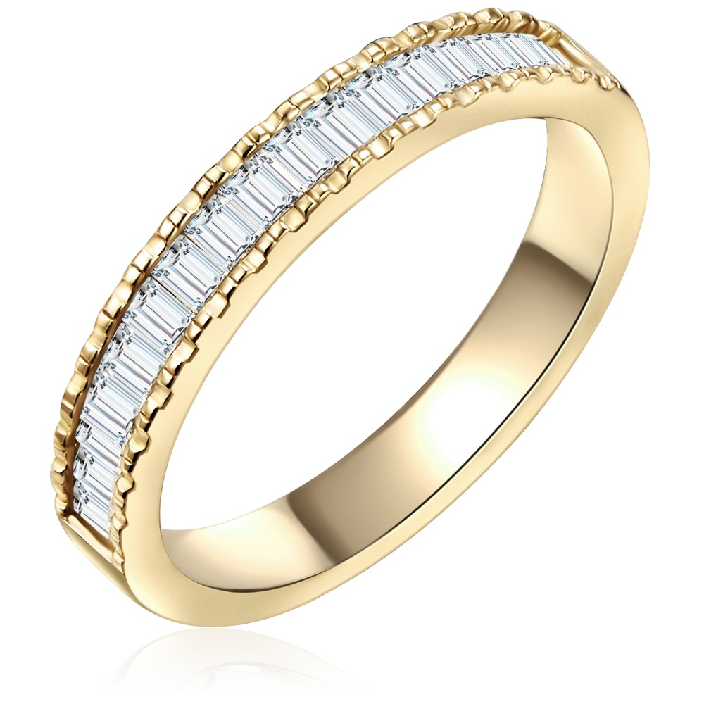 Glanzstücke München Bague en argent Argent sterling Oxyde de zirconium (CZ) en Or jaune Bague