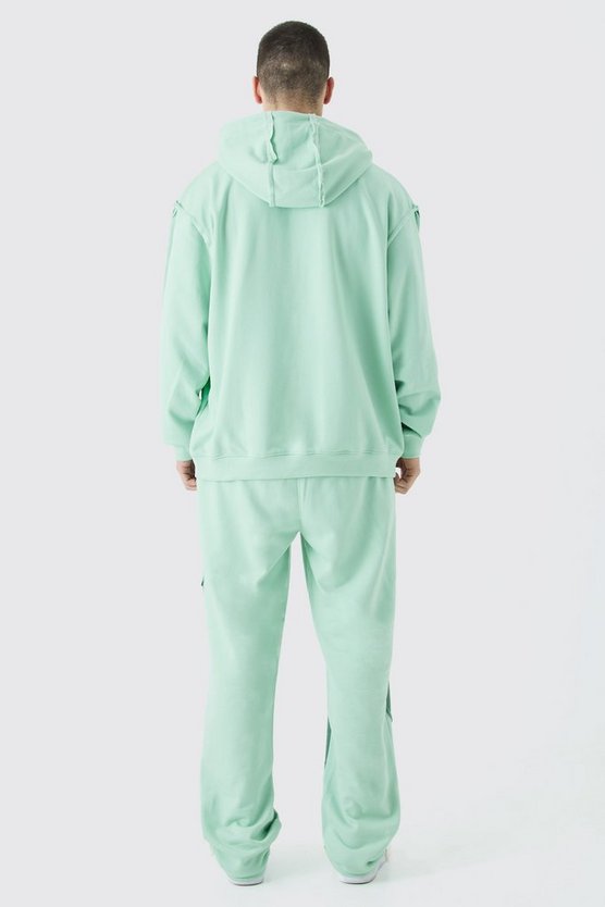 Tall lockere Jogginghose mit rohem Saum