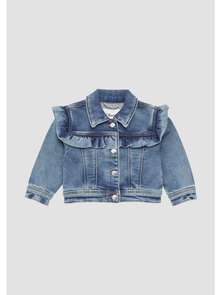 s.Oliver Indoor-Jacke langarm in Blau günstig kaufen