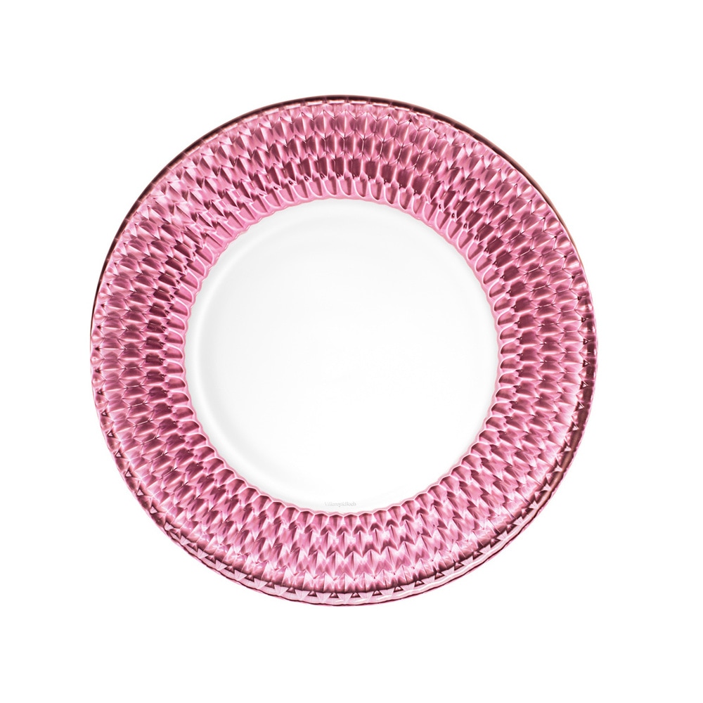 Villeroy & Boch Assiette d'accueil rose Boston coloured Assiette