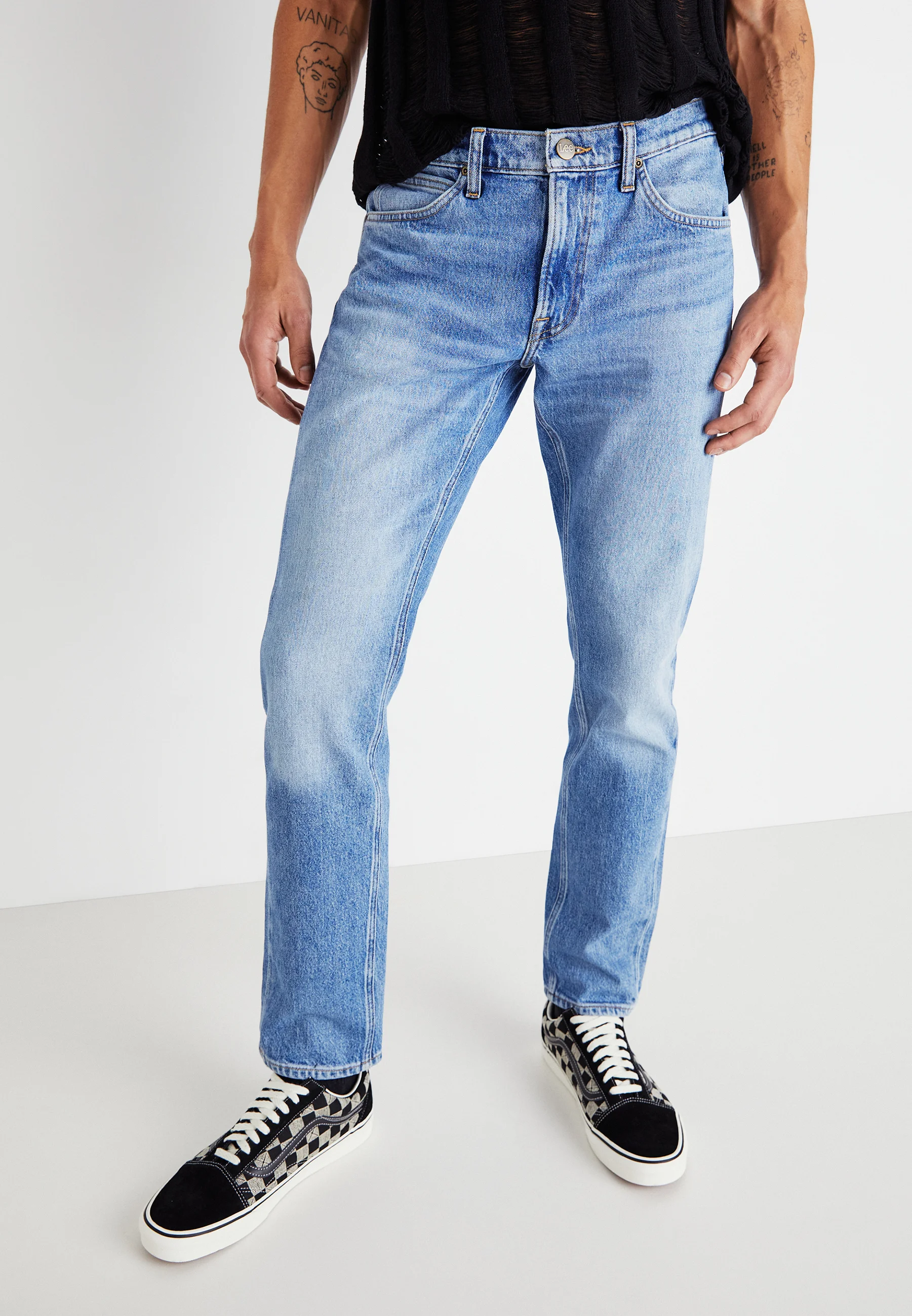 Lee DAREN ZIP FLY - Vaqueros pitillo