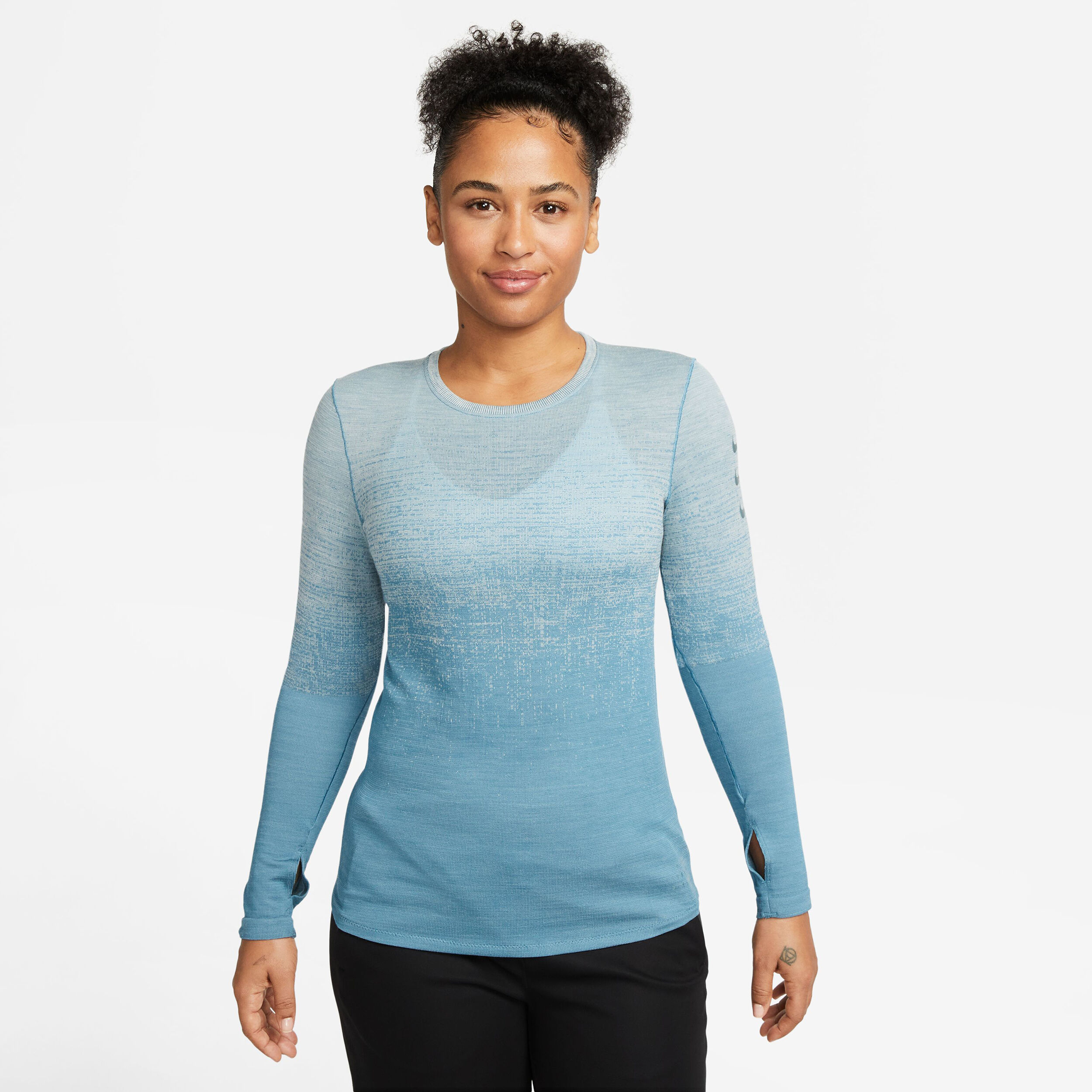 Dri-Fit Advantage Run Division Lauftop Damen - Blau, Grau