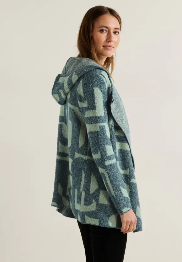 CECIL Jacquard Cardigan
