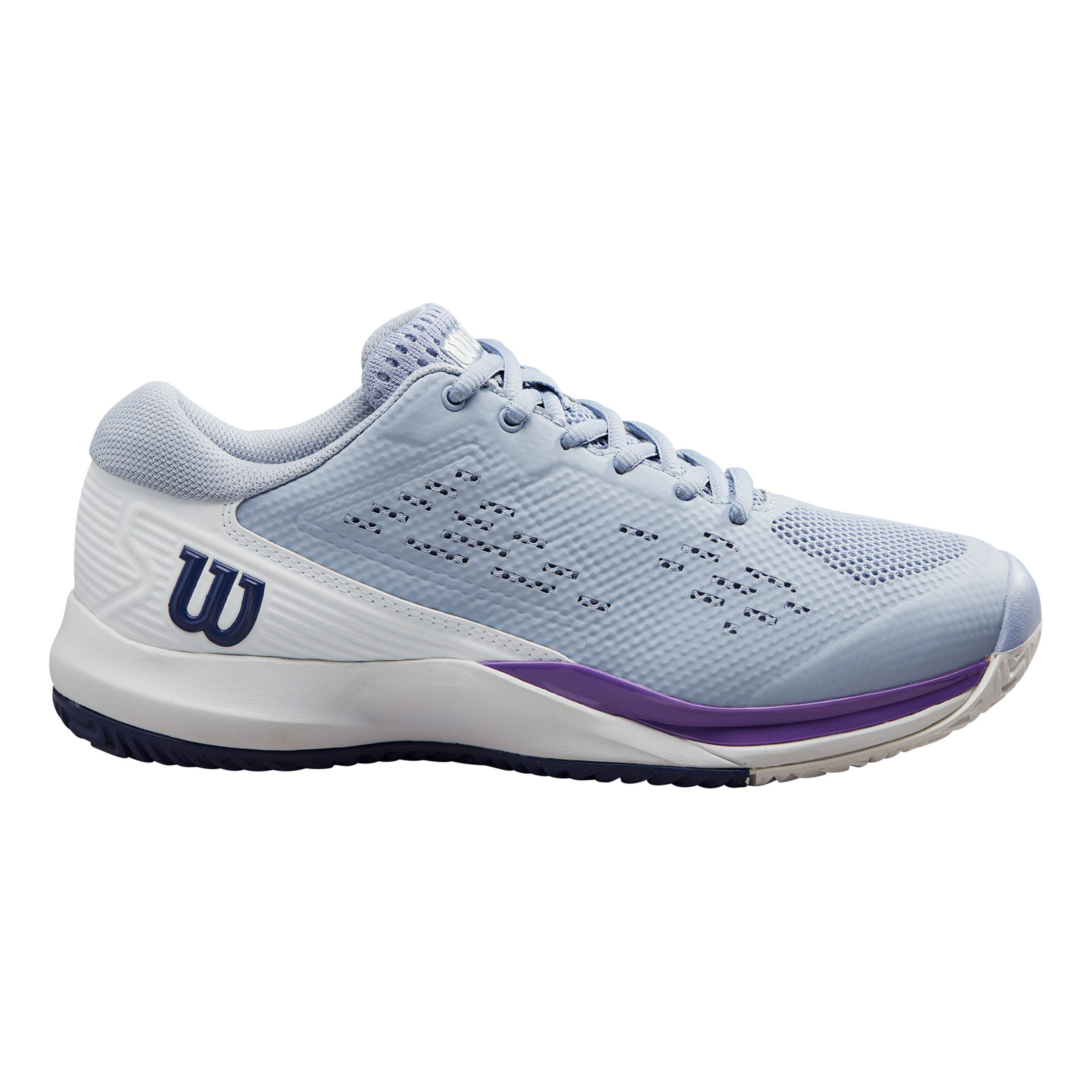 Rush Pro ACE Allcourtschuh Damen - Weiß, Blau