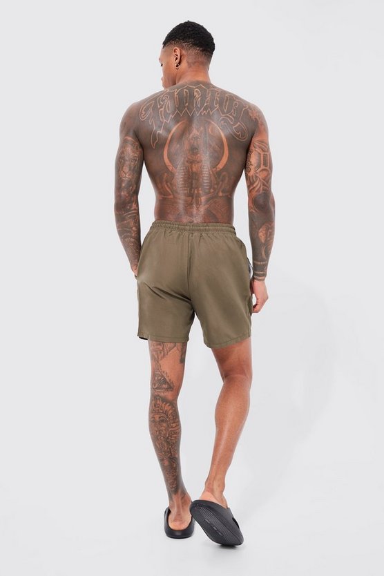 Mittellange Badehose