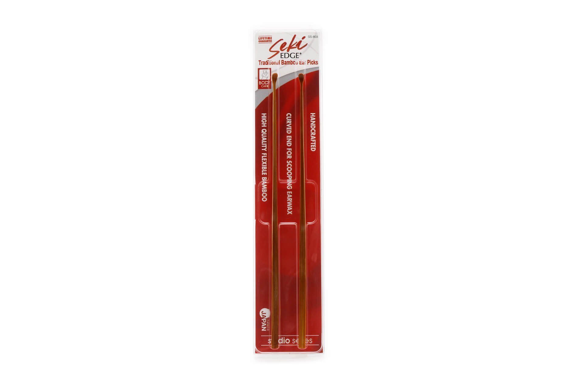 Seki EDGE Ohrenreiniger Ohrenreiniger aus Bambus SS-803 14.3x0.4x0.2 cm, handgeschärftes Qualitätsprodukt aus Japan