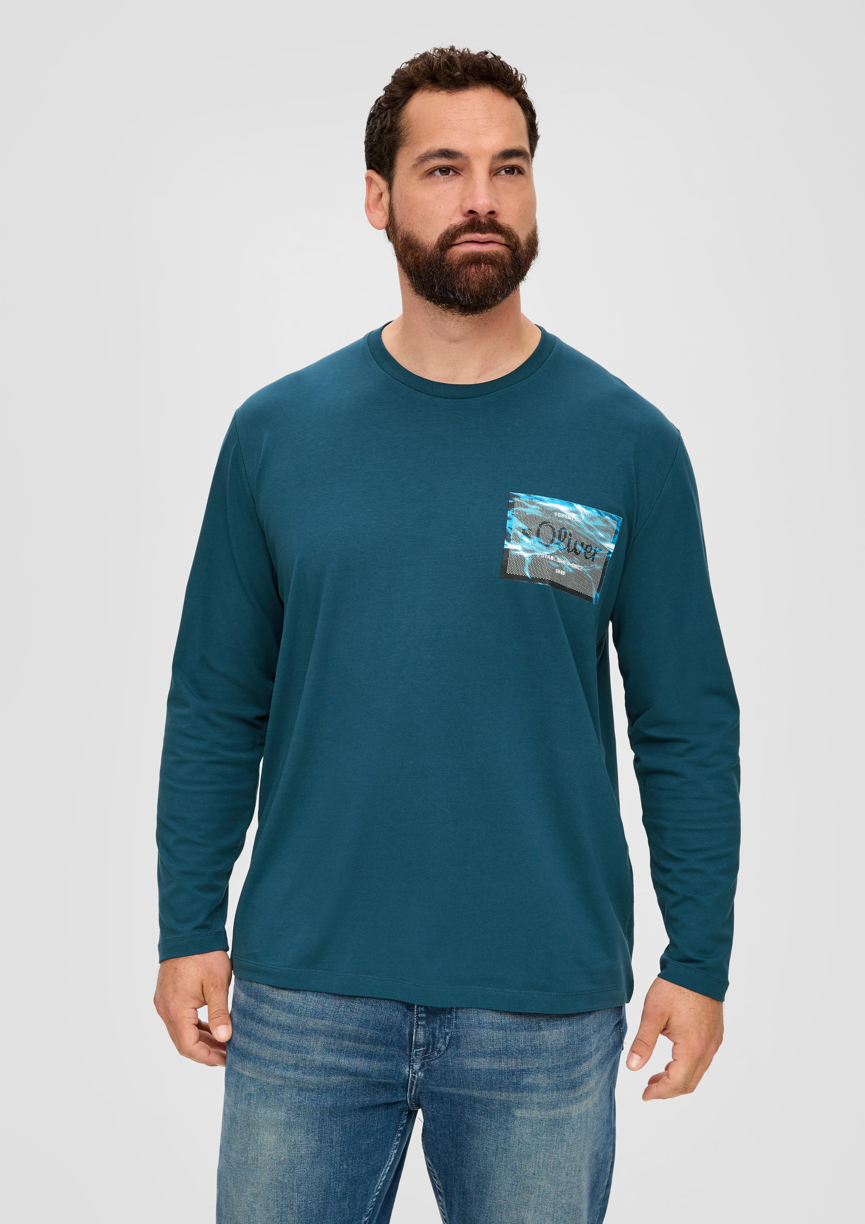 Longsleeve aus Baumwollstretch  2139653-69D1