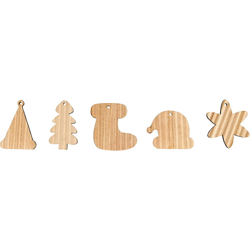 Home Pakkepynt i tre 5-pk
