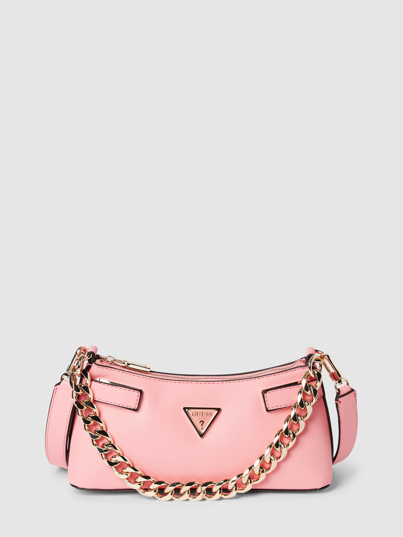 Schultertasche in Gliederketten-Optik Modell 'MATILDE' in pink