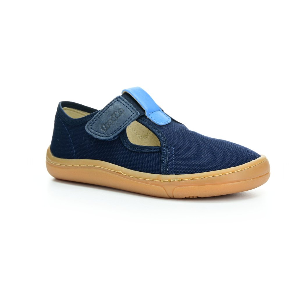 Froddo G1700380 Dark Blue Canvas Barfußschuhe
