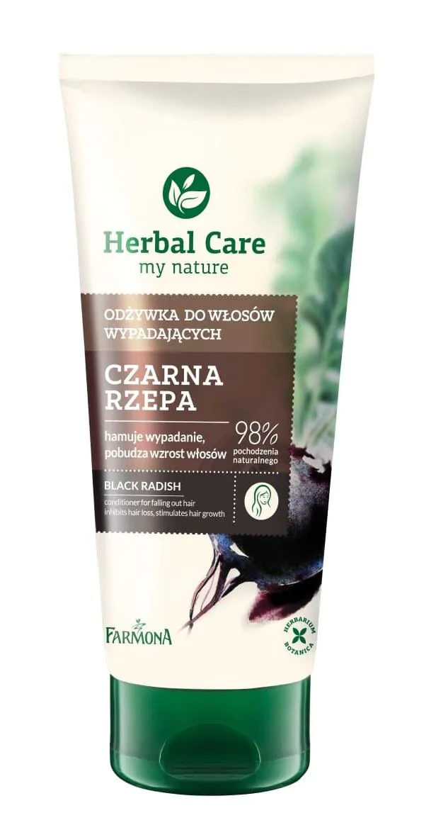 Herbal Care juodųjų ridikų plaukų slinkimo kondicionierius