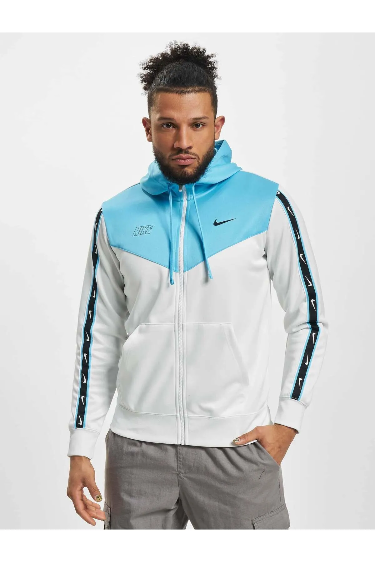 Nike  Sweatshirt - Weiß - Regular Fit