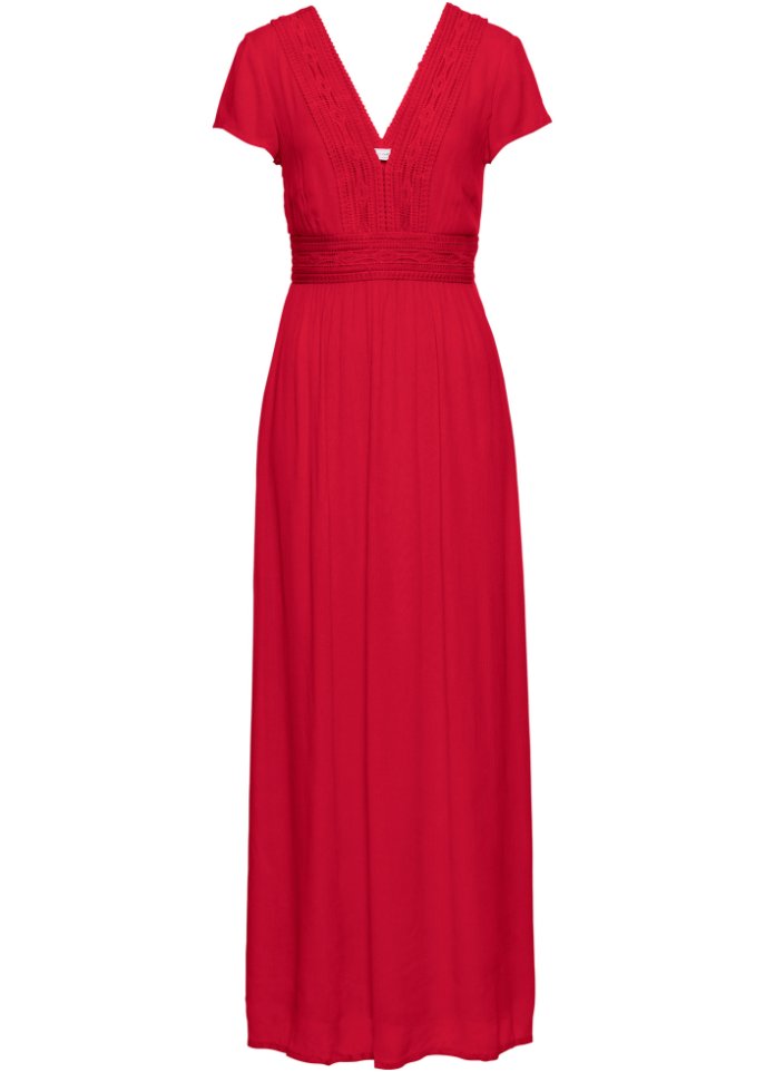 Sommer-Maxikleid mit Spitze