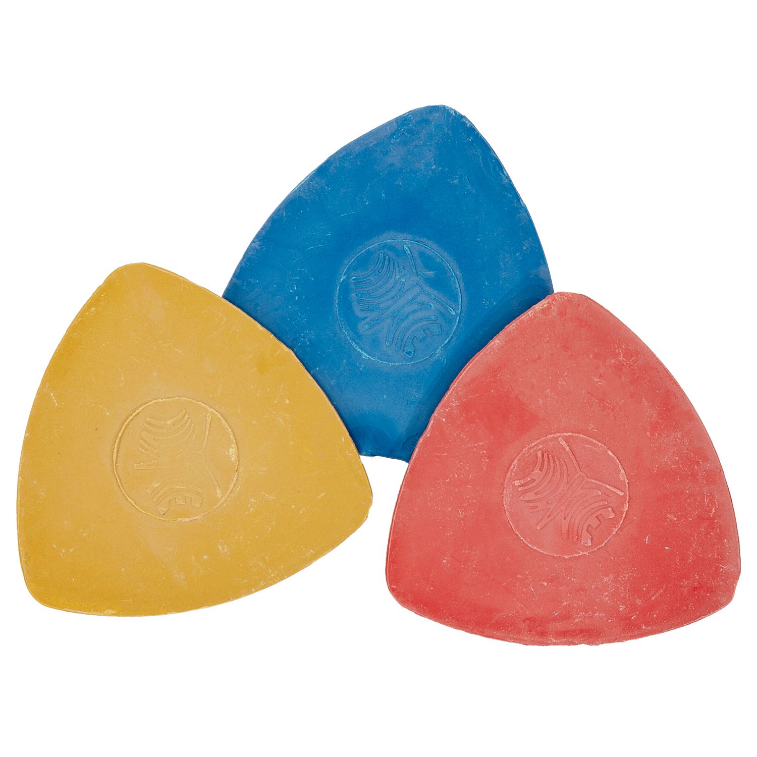 buttinette Schneiderkreide, Farbe: bunt, Größe: 6 x 6 cm, Inhalt: 3 Stück