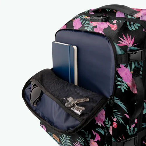 Valladolid small black 2-wheel soft suitcase