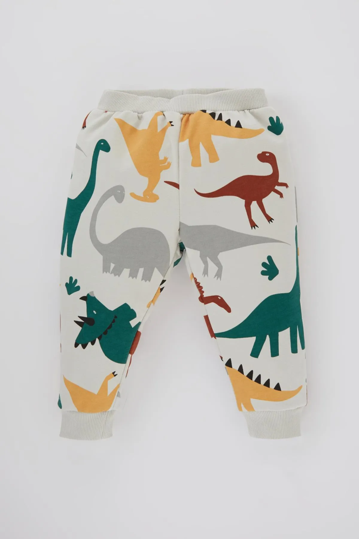 DeFacto  2-teiliges Set mit Sweatshirt und Jogginghose mit Dinosaurier-Aufdruck für Babys (Jungen) B9496a524sp