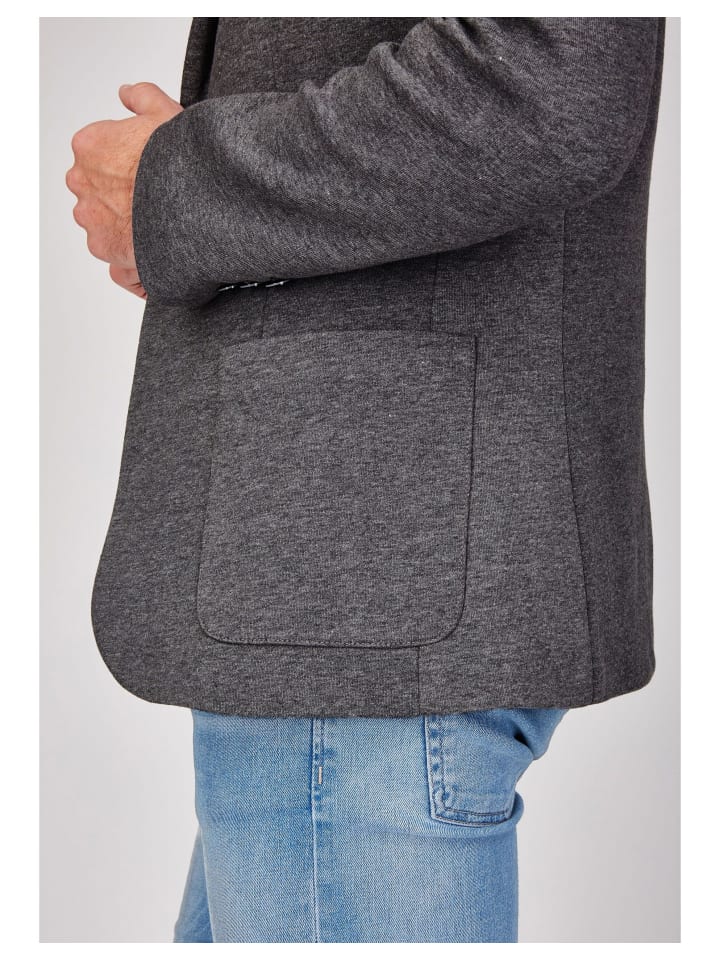 Steffen Klein Sweat-Sakko Centered in grau günstig kaufen